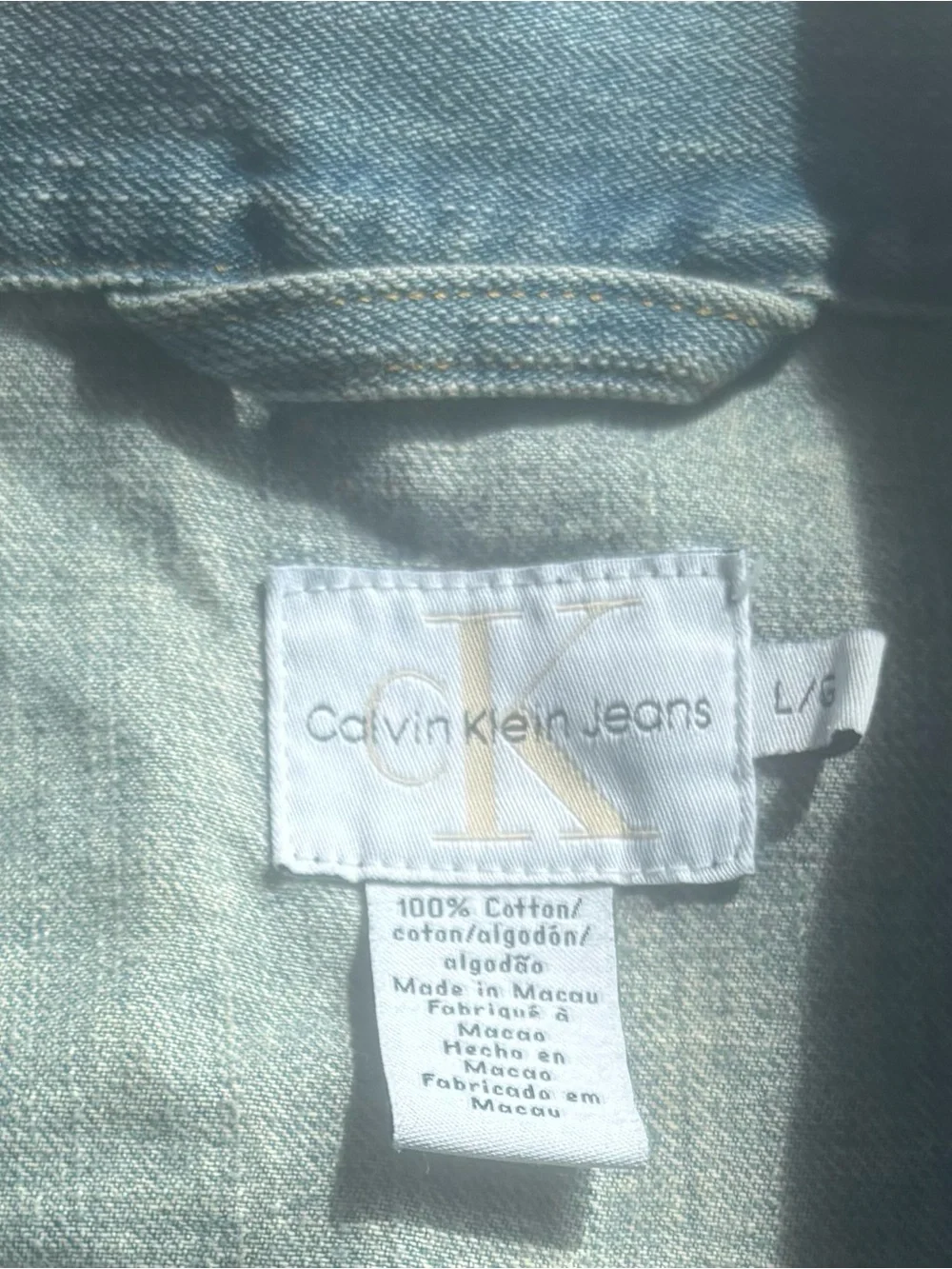 Calvin Klein light blue